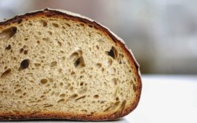 pagnotta di pane con occhiatura